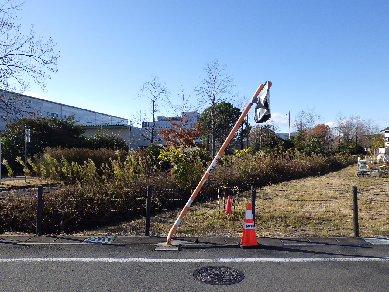 道路反射鏡事故修繕工事 | 反射鏡工事